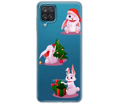 Чохол для Samsung Galaxy A12 / M12 MixCase Новий рік символ року кролик