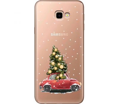 Чохол для Samsung Galaxy J4+ 2018 (J415) MixCase Новий рік ялинка їде додому