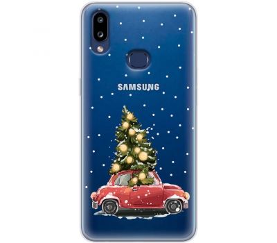 Чохол для Samsung Galaxy A10s (A107) MixCase Новий рік ялинка їде додому