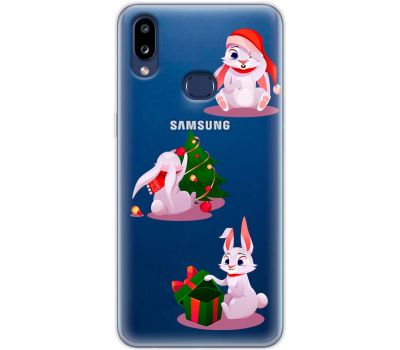 Чохол для Samsung Galaxy A10s (A107) MixCase Новий рік символ року кролик