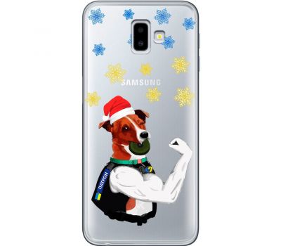 Чохол для Samsung Galaxy J6+ 2018 (J610) MixCase Новий рік новорічний Патрон