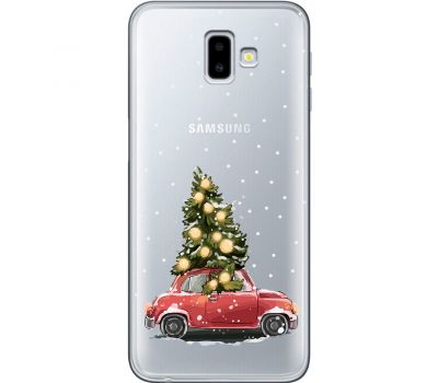 Чохол для Samsung Galaxy J6+ 2018 (J610) MixCase Новий рік ялинка їде додому