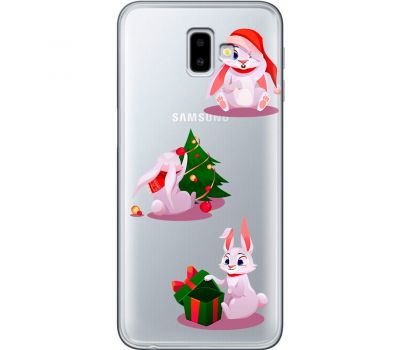 Чохол для Samsung Galaxy J6+ 2018 (J610) MixCase Новий рік символ року кролик