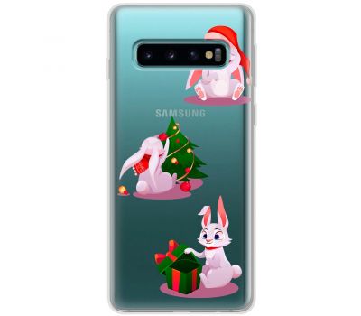 Чохол для Samsung Galaxy S10 (G973) MixCase Новий рік символ року кролик