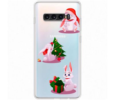 Чохол для Samsung Galaxy S10+ (G975) MixCase Новий рік символ року кролик