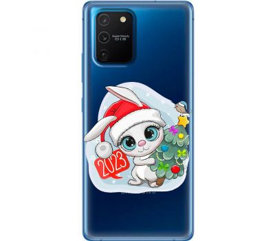 Чохол для Samsung Galaxy S10 Lite (G770) / A91 MixCase Новий рік кролик 2023