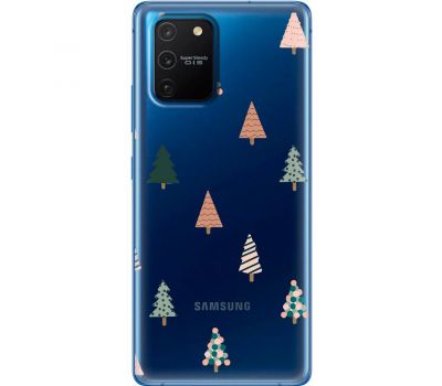 Чохол для Samsung Galaxy S10 Lite (G770) / A91 MixCase Новий рік паттерн новорічні йо