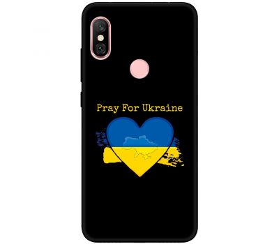 Чохол для Xiaomi Xiaomi Redmi Note 6 Pro MixCase патріотичні pray for Ukraine