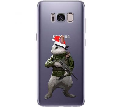 Чохол для Samsung Galaxy S8+ (G955) MixCase Новий рік кролик захисник