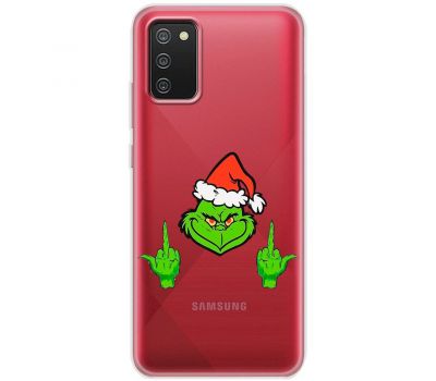 Чохол для Samsung Galaxy A02s (A025) MixCase Новий рік Грінч проти Різдва