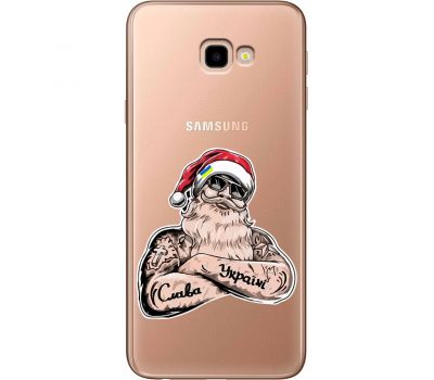 Чохол для Samsung Galaxy J4+ 2018 (J415) MixCase Новий рік Санта Клаус за Україну