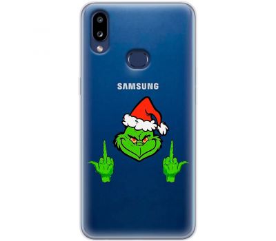 Чохол для Samsung Galaxy A10s (A107) MixCase Новий рік Грінч проти Різдва