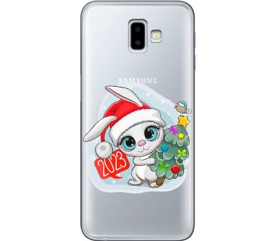 Чохол для Samsung Galaxy J6+ 2018 (J610) MixCase Новий рік кролик 2023