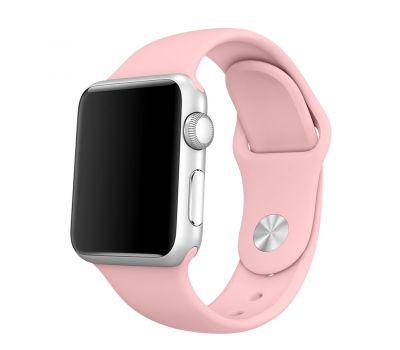 Ремінець для Apple Watch 42mm / 44mm S Silicone One-Piece pink