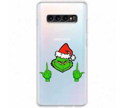 Чохол для Samsung Galaxy S10+ (G975) MixCase Новий рік Грінч проти Різдва