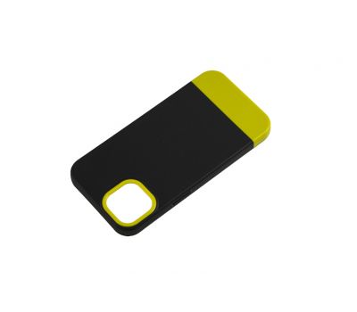Чохол для iPhone 13 Bichromatic black / yellow 3019326