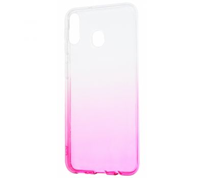 Чохол для Samsung Galaxy M20 (M205) Gradient Design рожево-білий 302487