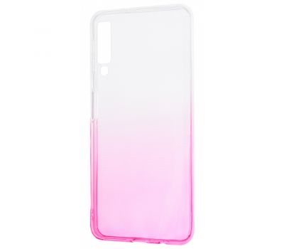 Чохол для Samsung Galaxy A70 (A705) Gradient Design рожево-білий 302438