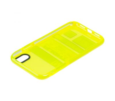 Чохол для iPhone X / Xs Neon print flight 3020130