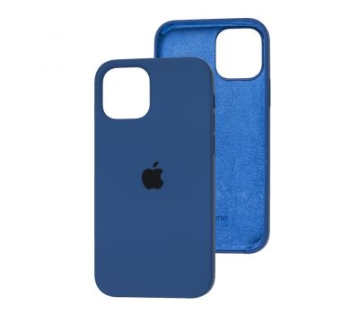 Чохол Silicone для iPhone 12 / 12 Pro case blue cobalt
