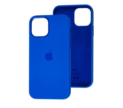 Чохол для iPhone 12 / 12 Pro Full Silicone case capri blue 3021958