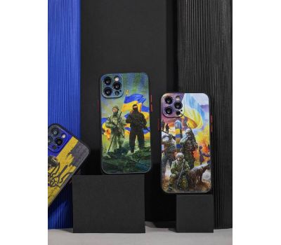 Чохол для iPhone 12 Pro WAVE Ukraine Shadow Matte warriors of light 3021687