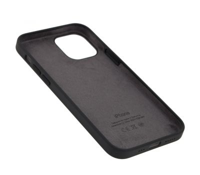 Чохол для iPhone 12 / 12 Pro Full Silicone case чорний 3021975