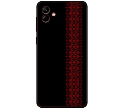 Чохол для Samsung Galaxy A04 (A045) MixCase патріотичні червоний колір вишиванки