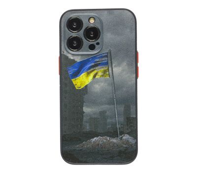 Чохол для iPhone 13 Pro WAVE Ukraine Shadow Matte unbreakable