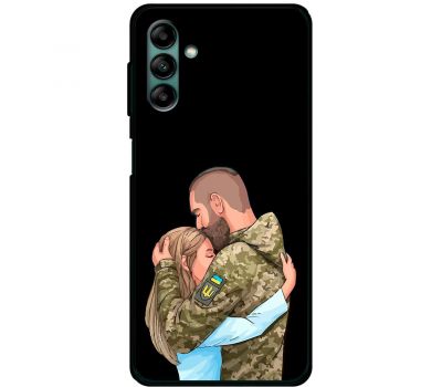 Чохол для Samsung Galaxy A04S (A047) MixCase патріотичні чоловік та жінка