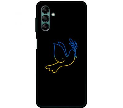 Чохол для Samsung Galaxy A04S (A047) MixCase патріотичні синє-жовтий голуб