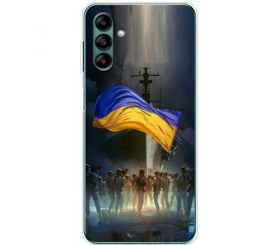 Чохол для Samsung Galaxy A04S (A047) MixCase патріотичні палити ворога