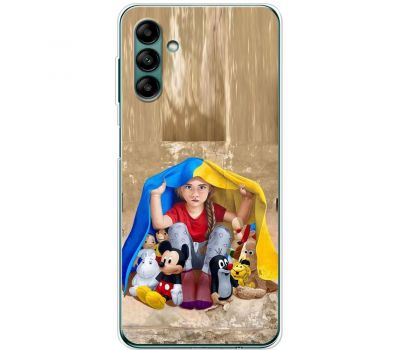 Чохол для Samsung Galaxy A04S (A047) MixCase патріотичні Україна захисник