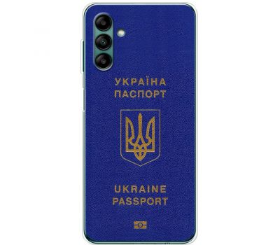 Чохол для Samsung Galaxy A04S (A047) MixCase патріотичні Україна паспорт
