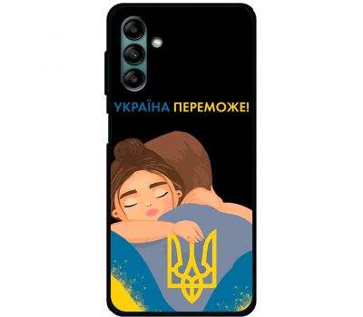 Чохол для Samsung Galaxy A04S (A047) MixCase патріотичні Україна переможе