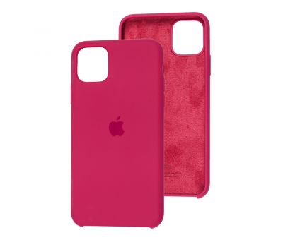 Чохол silicone для iPhone 11 Pro Max case pomegranate