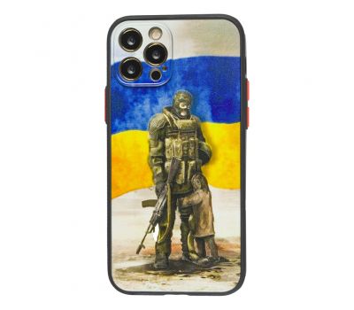 Чохол для iPhone 12 Pro WAVE Ukraine Shadow Matte protector of children