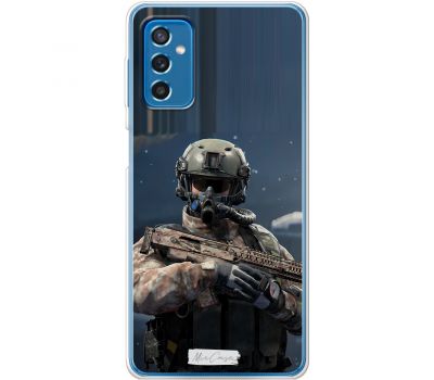 Чохол для Samsung Galaxy M52 (M526) MixCase військові солдати в амуніції