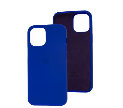 Чохол Silicone для iPhone 12 Pro Max case sapphire blue