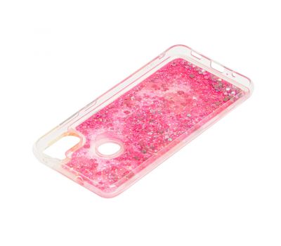Чохол для Samsung Galaxy A11 / M11 Блискучі вода new пончик рожевий 3026554