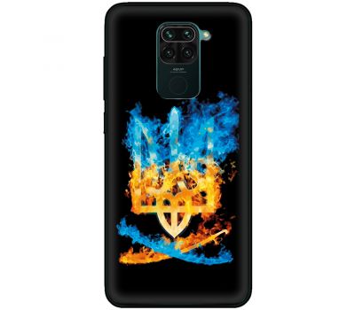 Чохол для Xiaomi Redmi Note 9 MixCase патріотичні герб та сабля