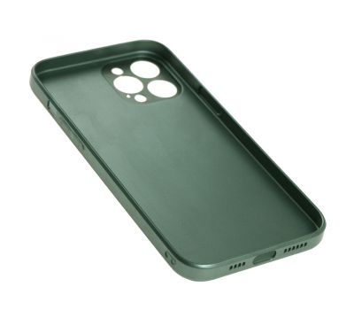 Чохол для iPhone 12 Pro Max glass LV зелений 3027693