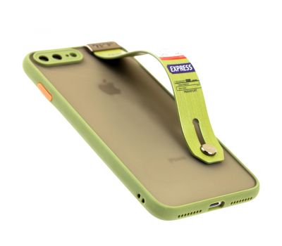 Чохол для iPhone 7 Plus / 8 Plus WristBand air оливковий 3027672