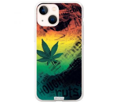 Чохол для iPhone 13 MixCase трава листя дим