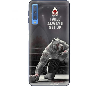 Чохол для Samsung Galaxy A7 2018 (A750) MixCase спорт принт спорт принт піт буль бокс