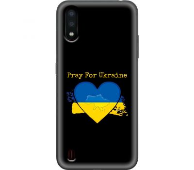 Чохол для Samsung Galaxy A01 (A015) MixCase патріотичні pray for Ukraine