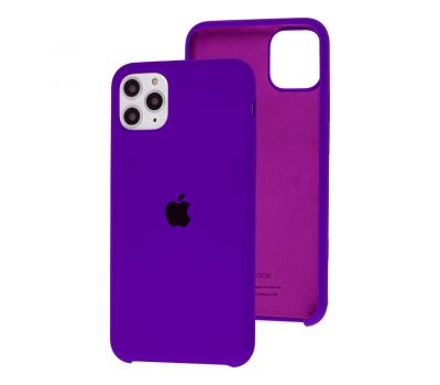 Чохол silicone для iPhone 11 Pro Max case фіолетовий