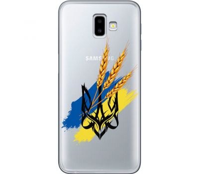 Чохол для Samsung Galaxy J6+ 2018 (J610) MixCase патріотичні герб із колосками