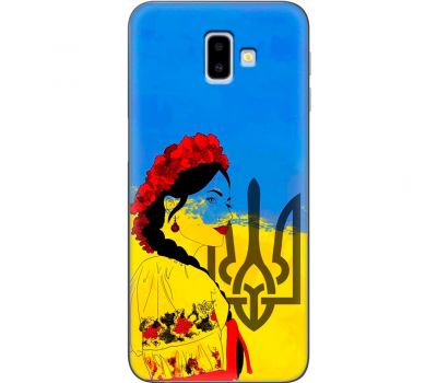 Чохол для Samsung Galaxy J6+ 2018 (J610) MixCase патріотичні українка у вишиванці