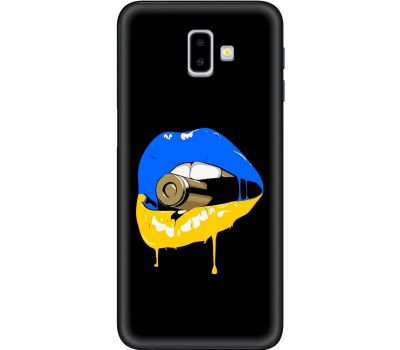 Чохол для Samsung Galaxy J6+ 2018 (J610) MixCase патріотичні пуля губи
